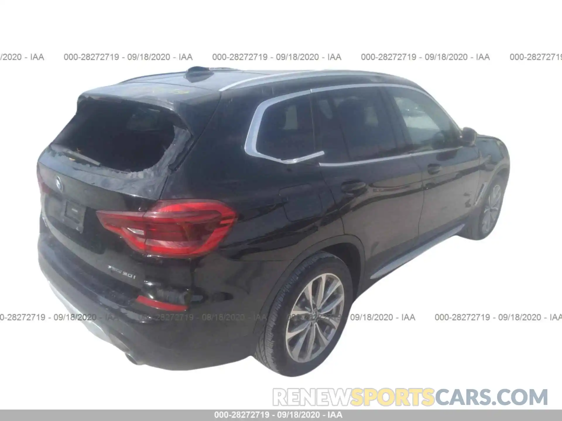 4 Фотография поврежденного автомобиля 5UXTR9C59KLE17487 BMW X3 2019