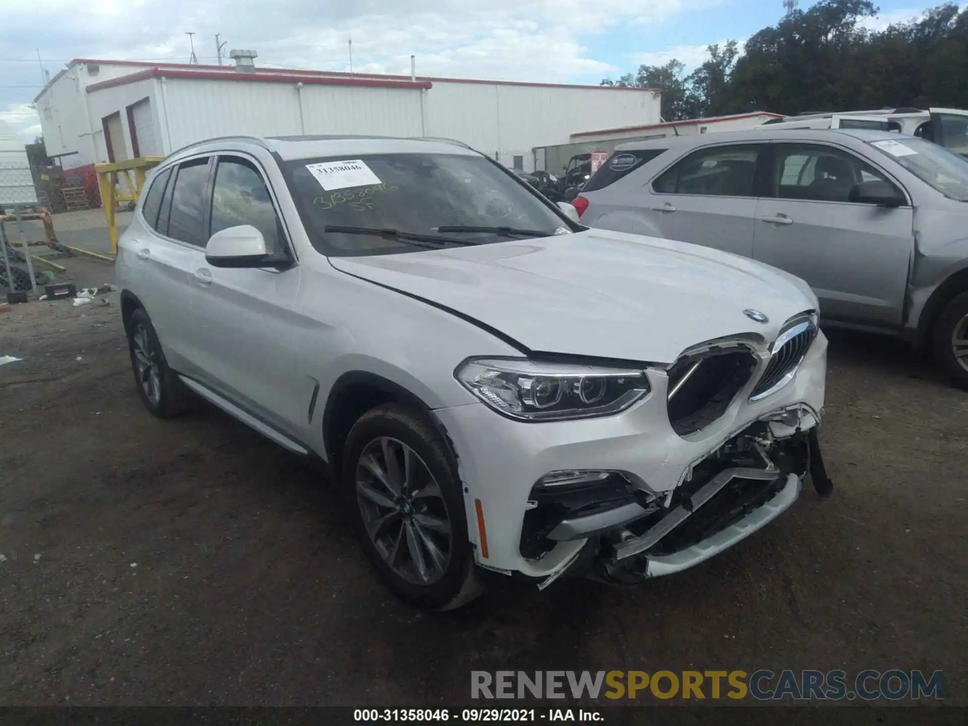 1 Photograph of a damaged car 5UXTR9C59KLE17845 BMW X3 2019