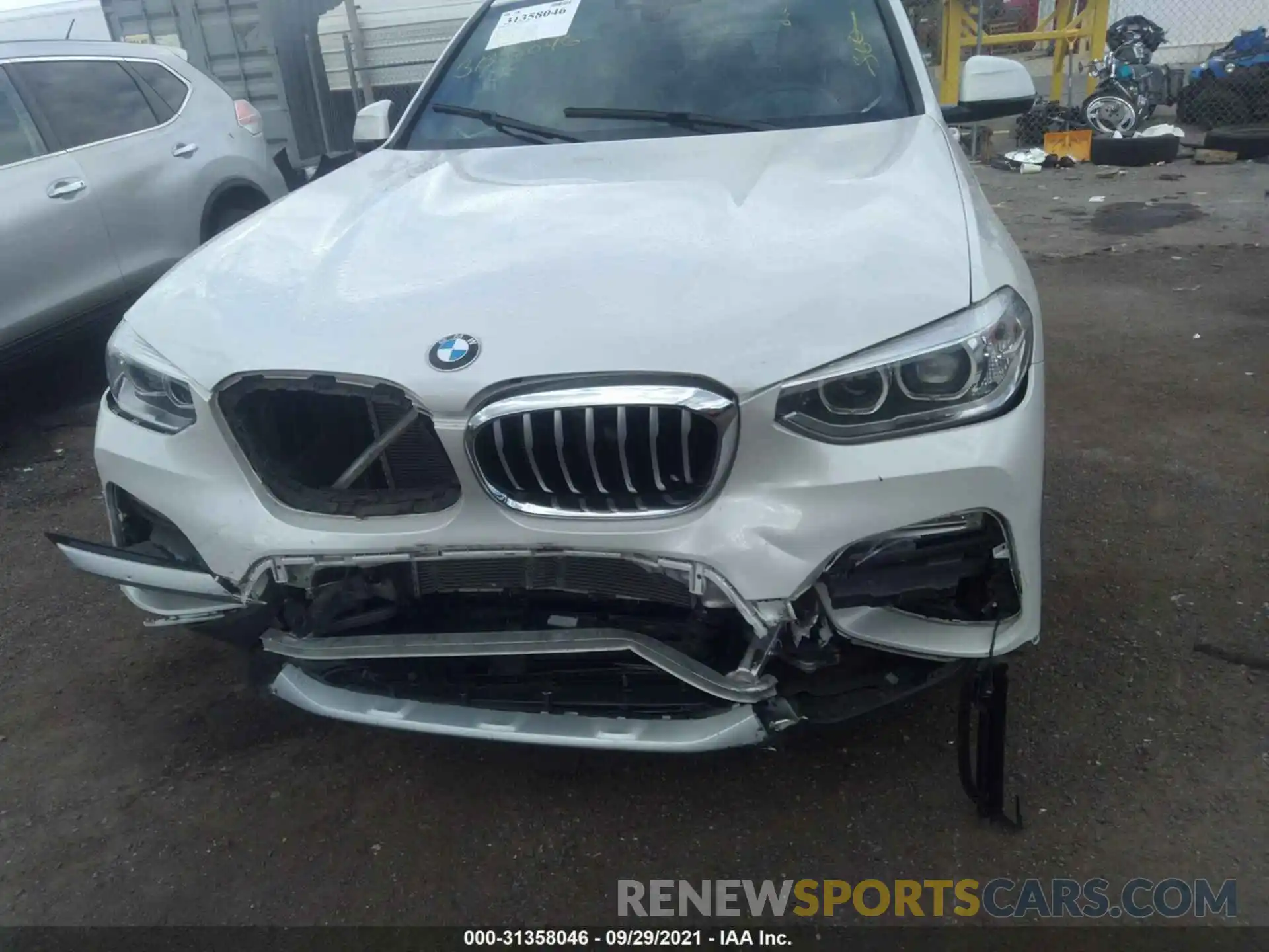 6 Photograph of a damaged car 5UXTR9C59KLE17845 BMW X3 2019