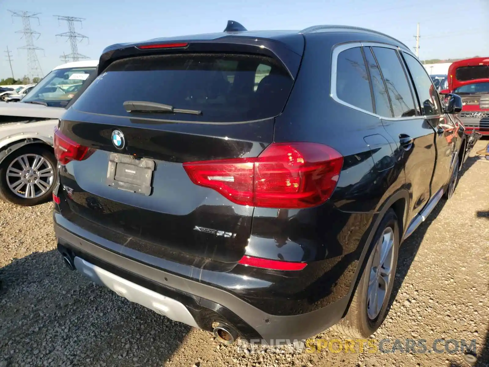 4 Photograph of a damaged car 5UXTR9C59KLE17960 BMW X3 2019