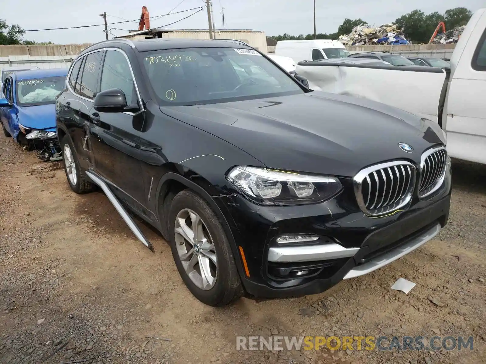 1 Photograph of a damaged car 5UXTR9C59KLE18266 BMW X3 2019