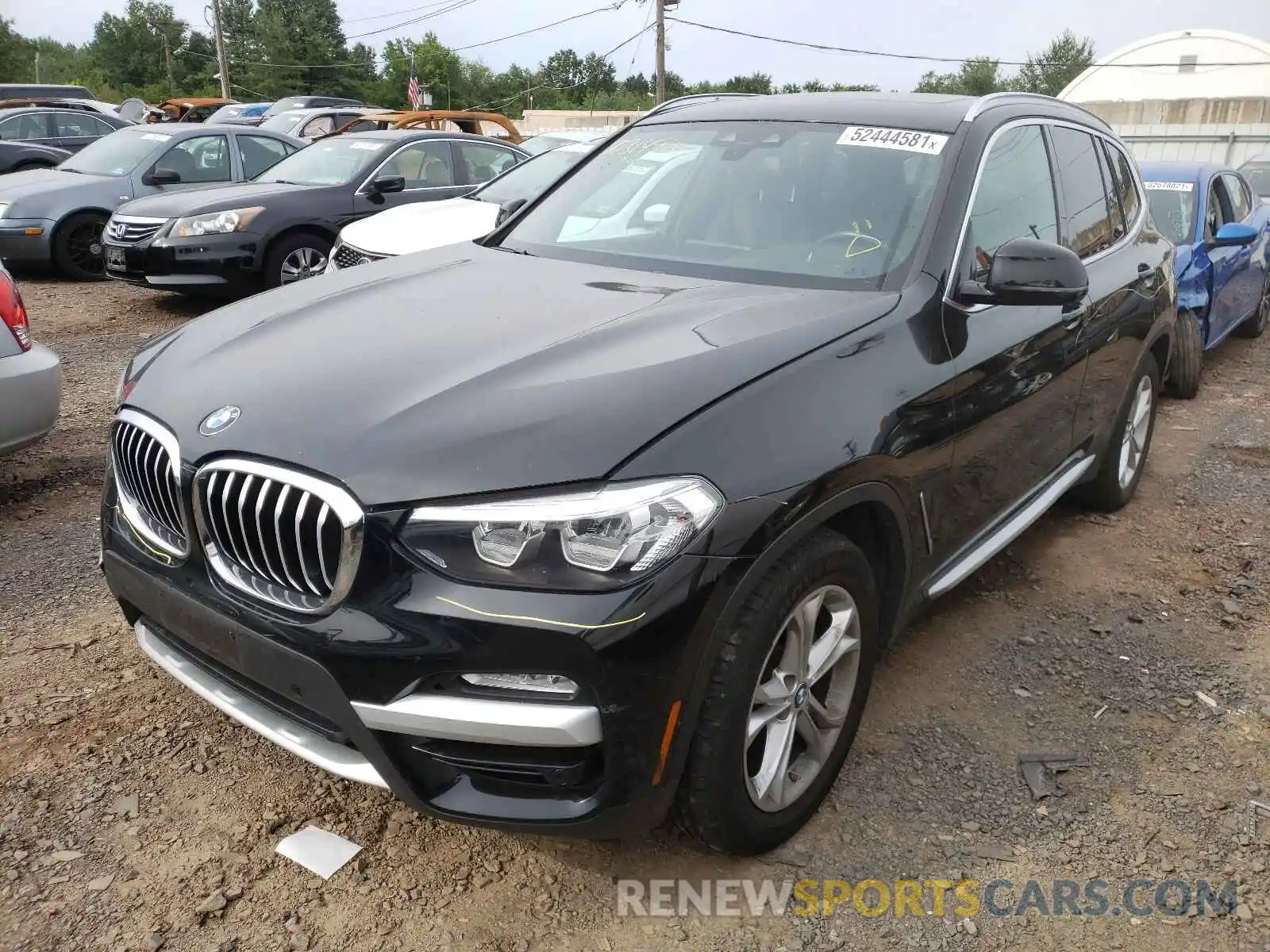 2 Photograph of a damaged car 5UXTR9C59KLE18266 BMW X3 2019