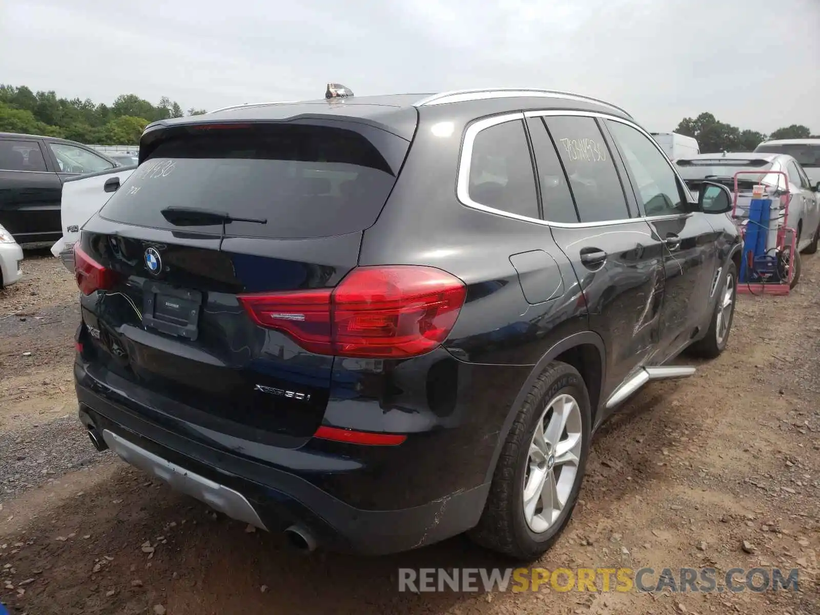 4 Фотография поврежденного автомобиля 5UXTR9C59KLE18266 BMW X3 2019