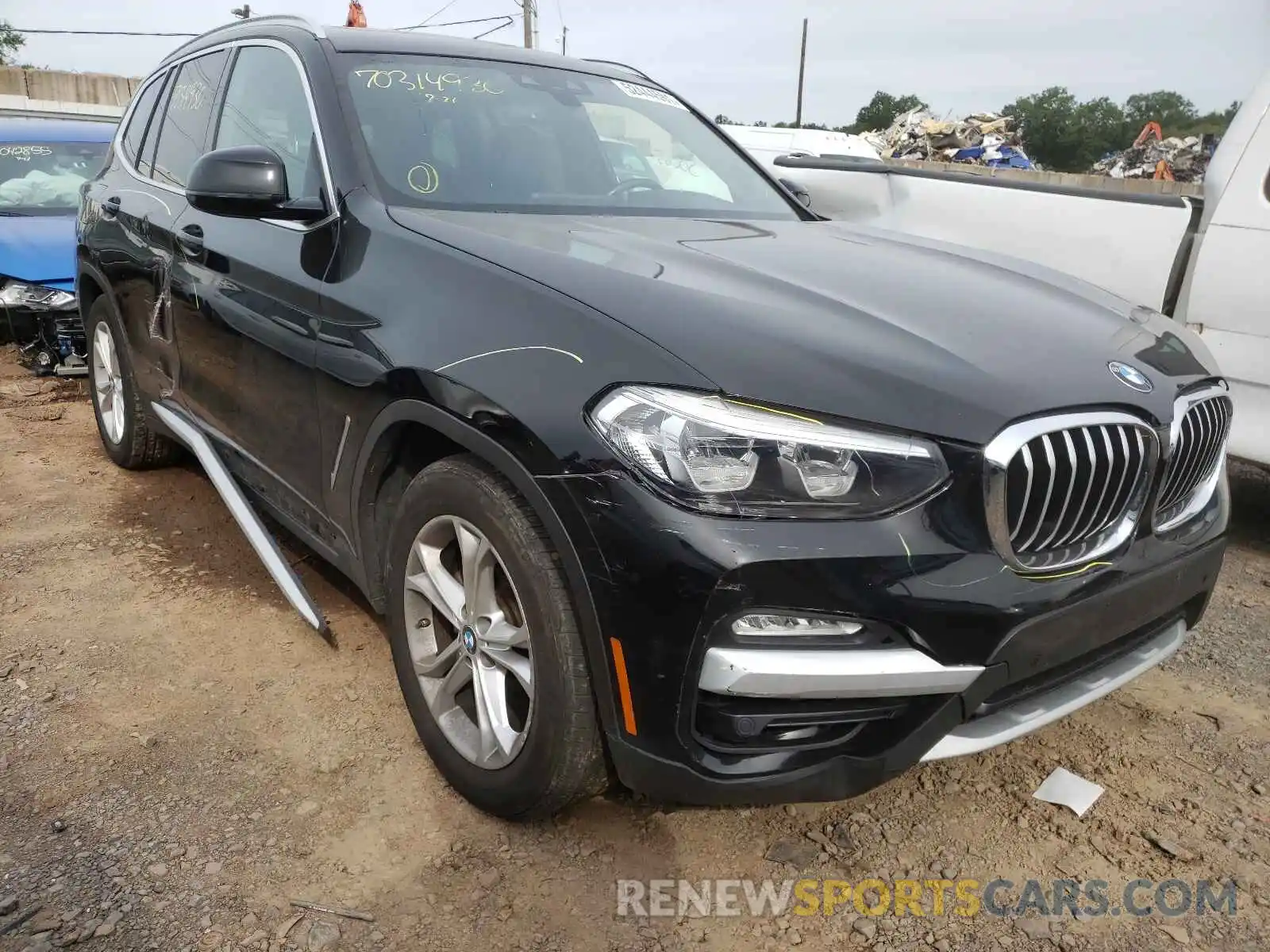 9 Photograph of a damaged car 5UXTR9C59KLE18266 BMW X3 2019