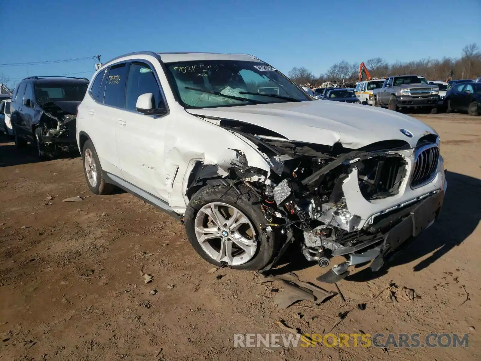 1 Photograph of a damaged car 5UXTR9C59KLE18655 BMW X3 2019