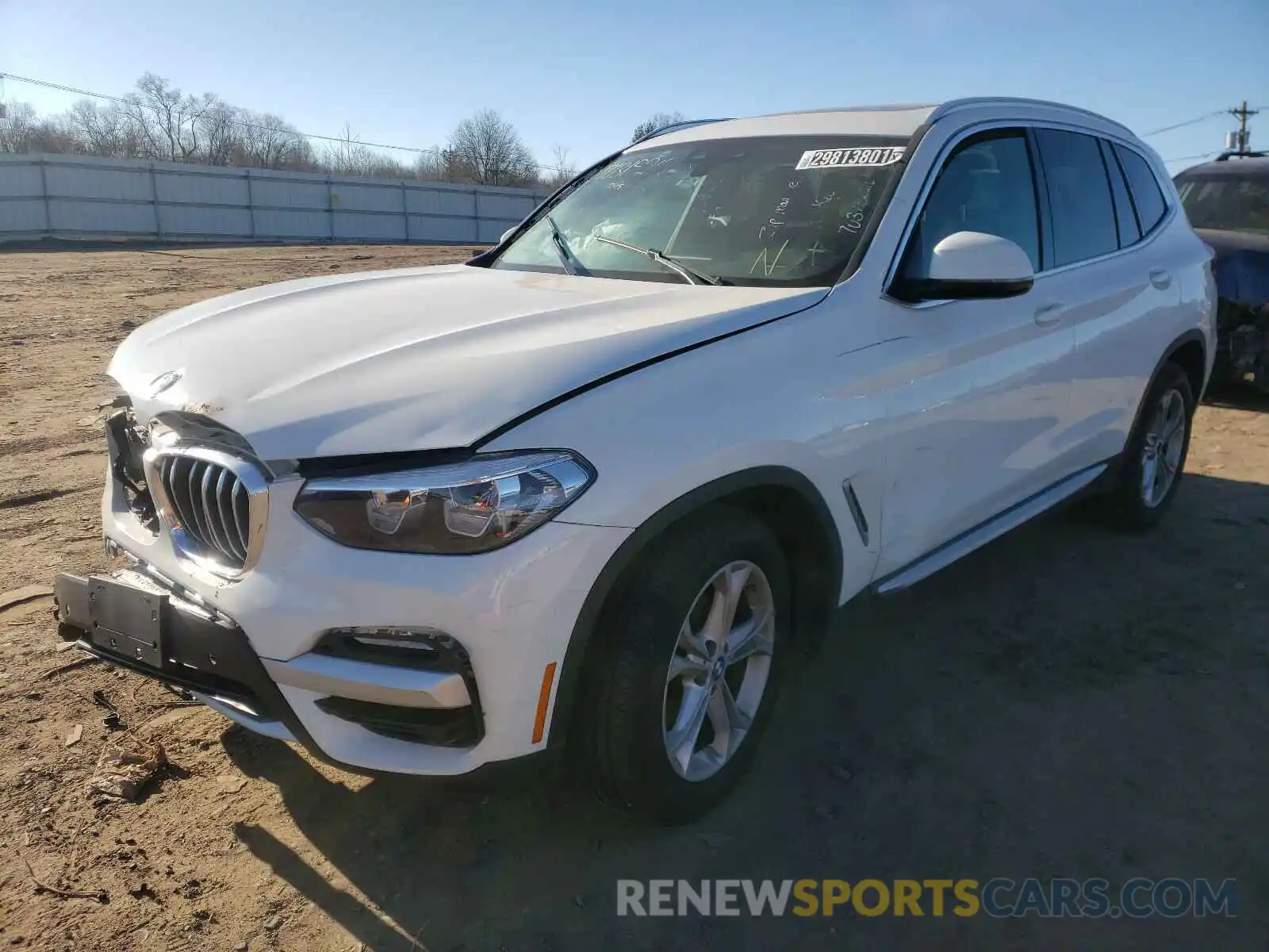 2 Photograph of a damaged car 5UXTR9C59KLE18655 BMW X3 2019