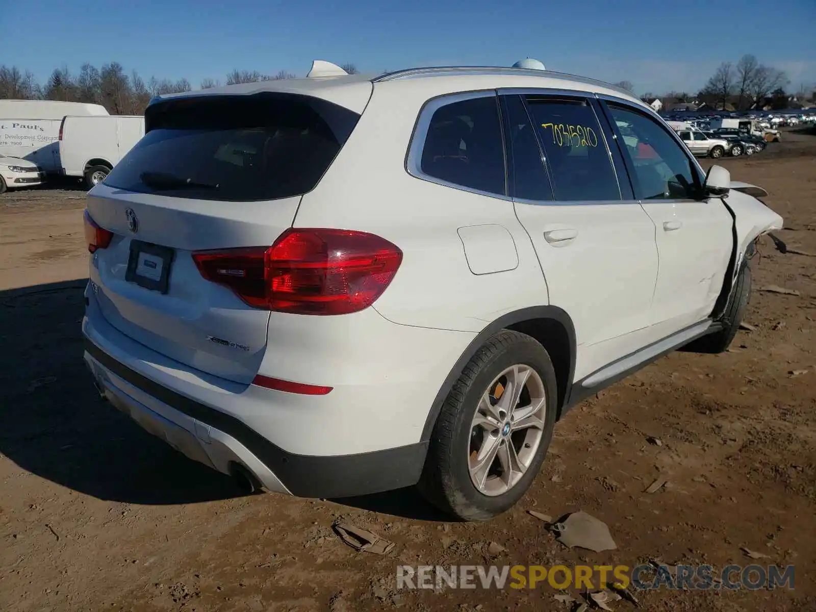 4 Фотография поврежденного автомобиля 5UXTR9C59KLE18655 BMW X3 2019