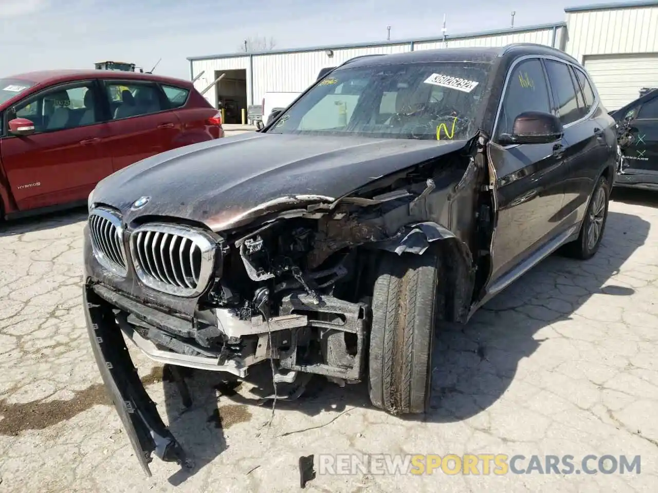 2 Photograph of a damaged car 5UXTR9C59KLE19465 BMW X3 2019