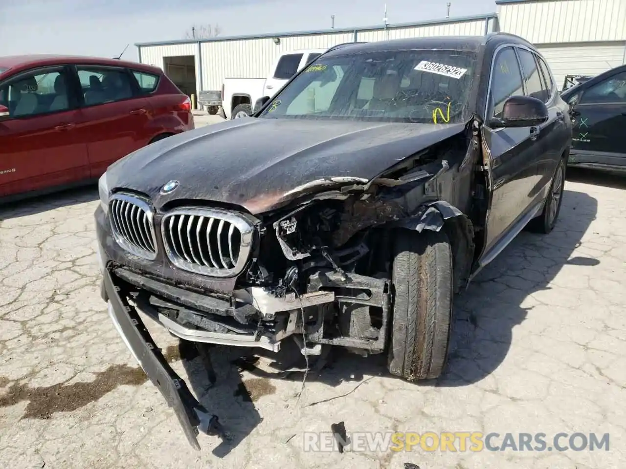 9 Photograph of a damaged car 5UXTR9C59KLE19465 BMW X3 2019