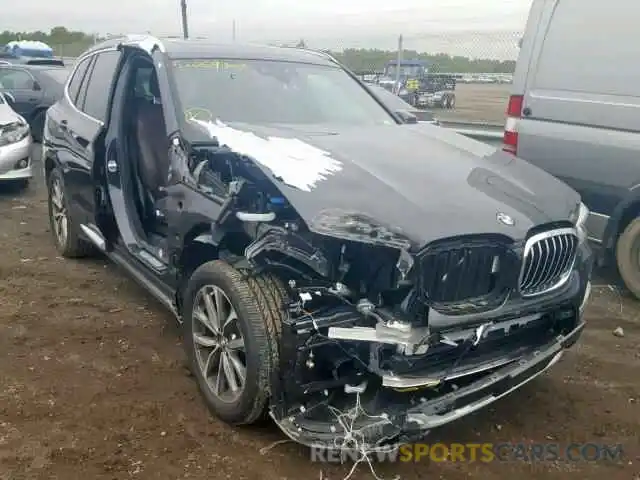 1 Фотография поврежденного автомобиля 5UXTR9C59KLE20048 BMW X3 2019
