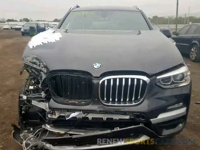 7 Фотография поврежденного автомобиля 5UXTR9C59KLE20048 BMW X3 2019