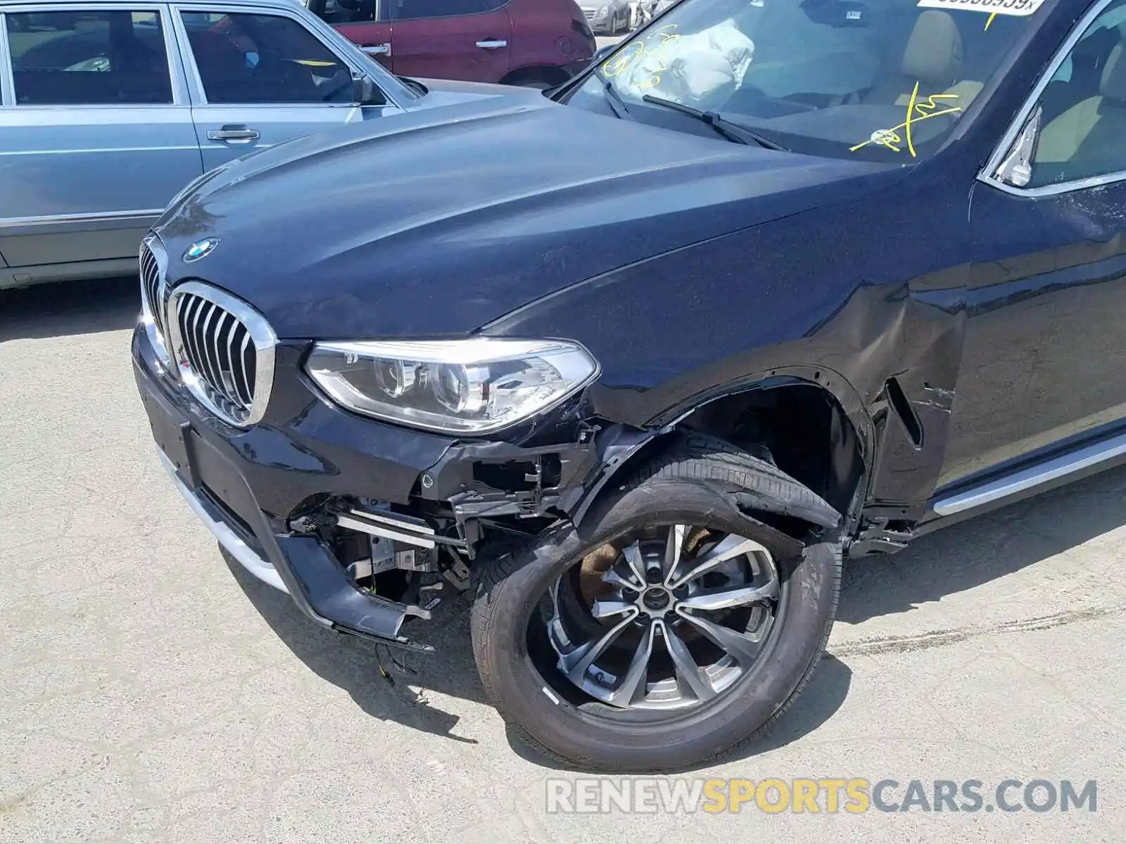 9 Фотография поврежденного автомобиля 5UXTR9C59KLE20292 BMW X3 2019