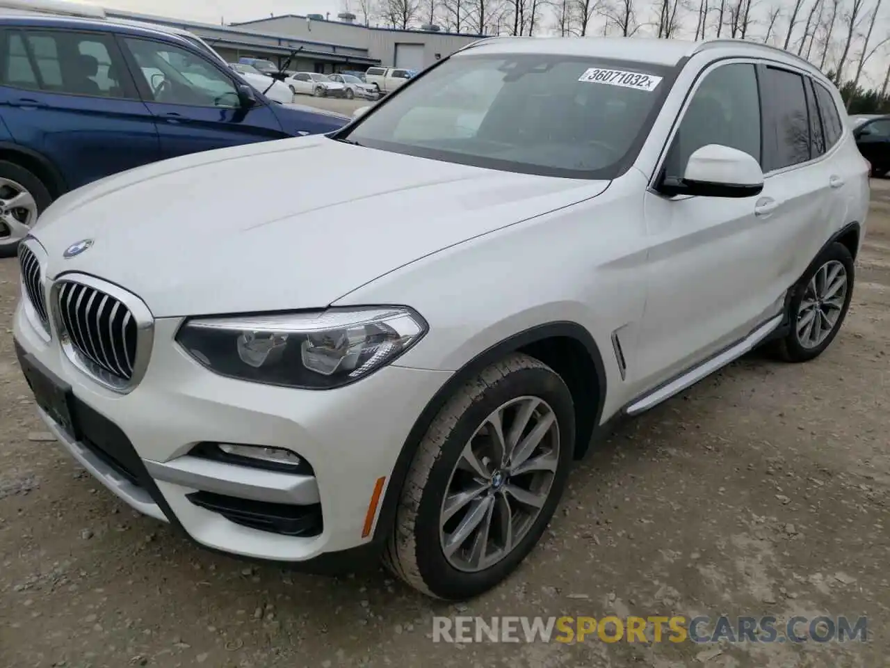 2 Photograph of a damaged car 5UXTR9C59KLE20454 BMW X3 2019