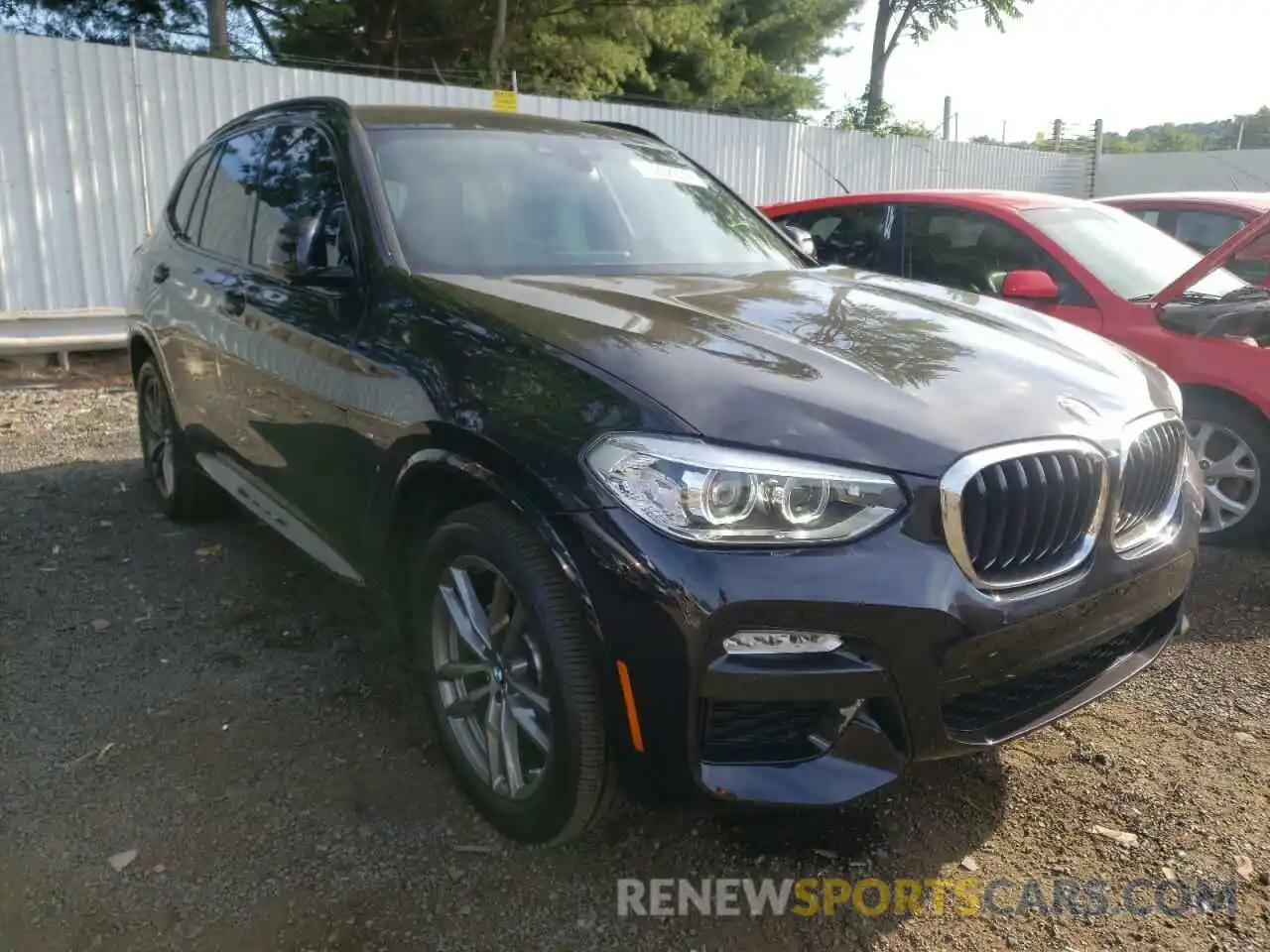 1 Photograph of a damaged car 5UXTR9C59KLE21068 BMW X3 2019