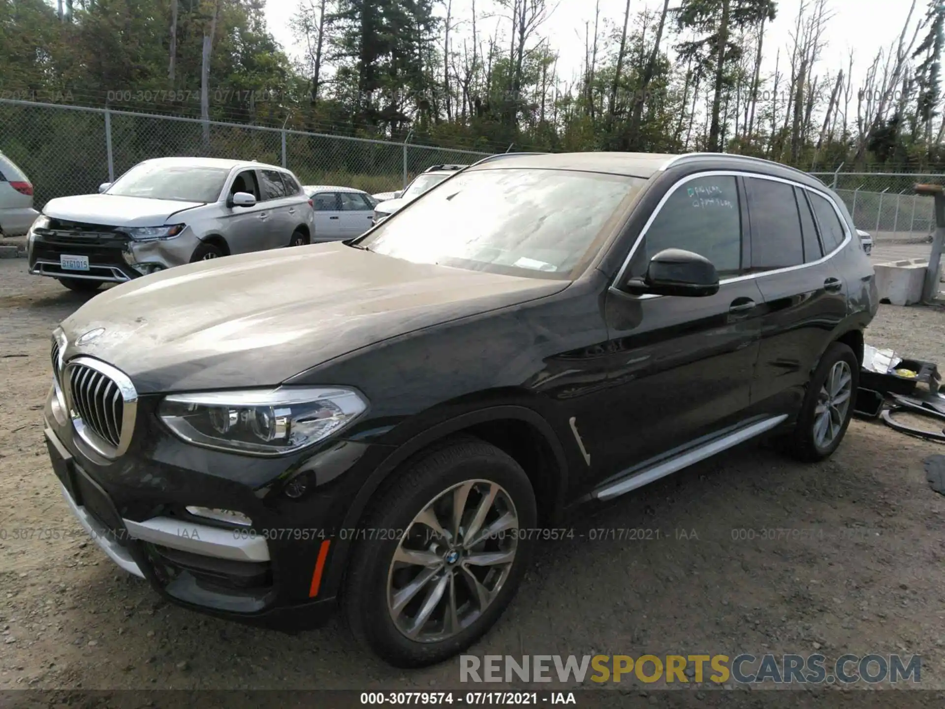 2 Photograph of a damaged car 5UXTR9C59KLP81227 BMW X3 2019