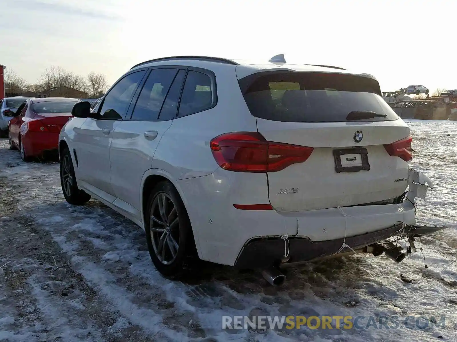 3 Photograph of a damaged car 5UXTR9C59KLP81907 BMW X3 2019