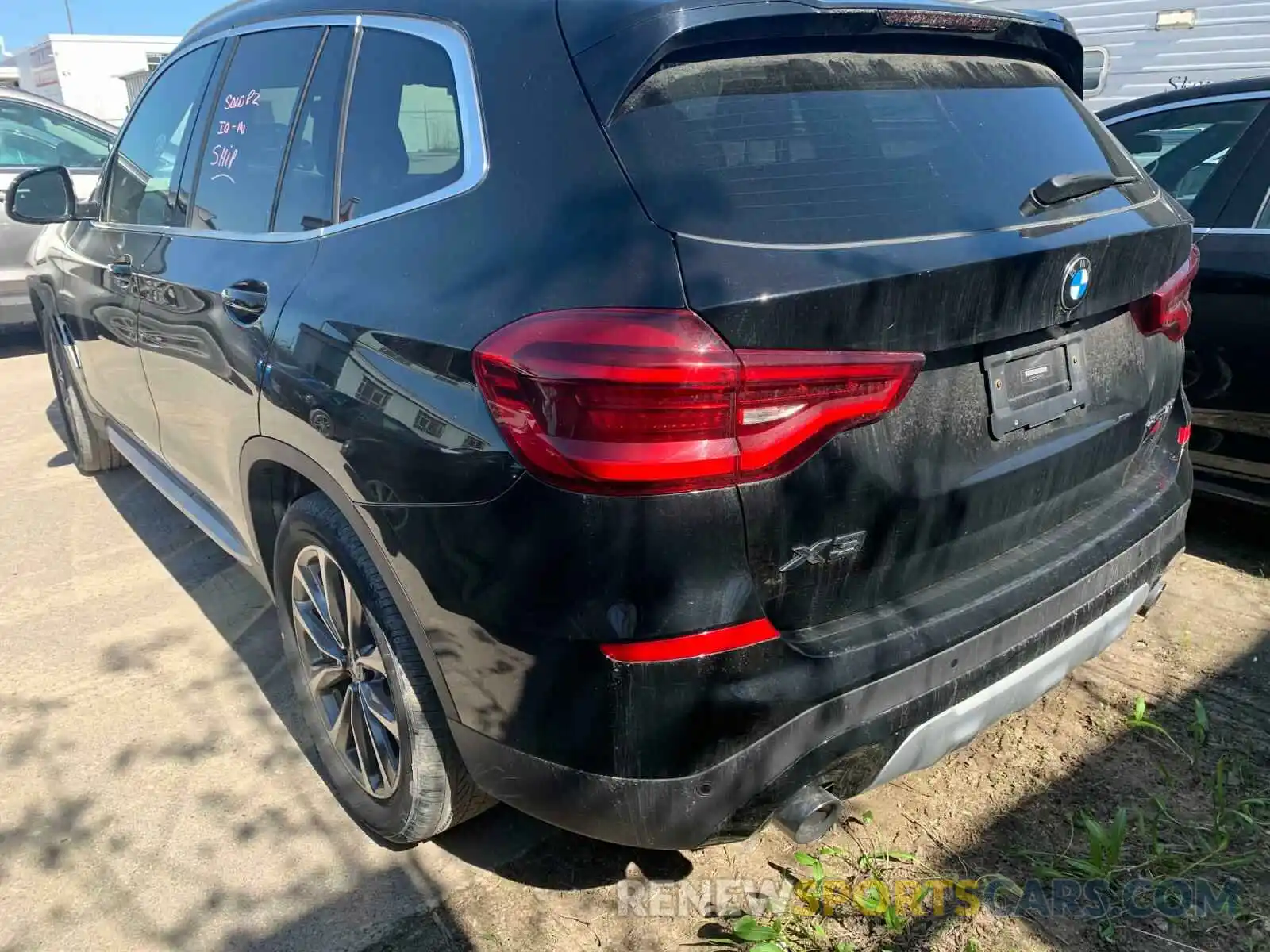 3 Photograph of a damaged car 5UXTR9C59KLP83527 BMW X3 2019