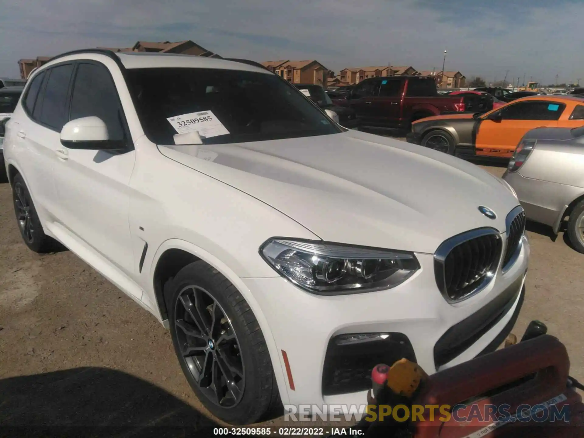 1 Photograph of a damaged car 5UXTR9C59KLP84810 BMW X3 2019