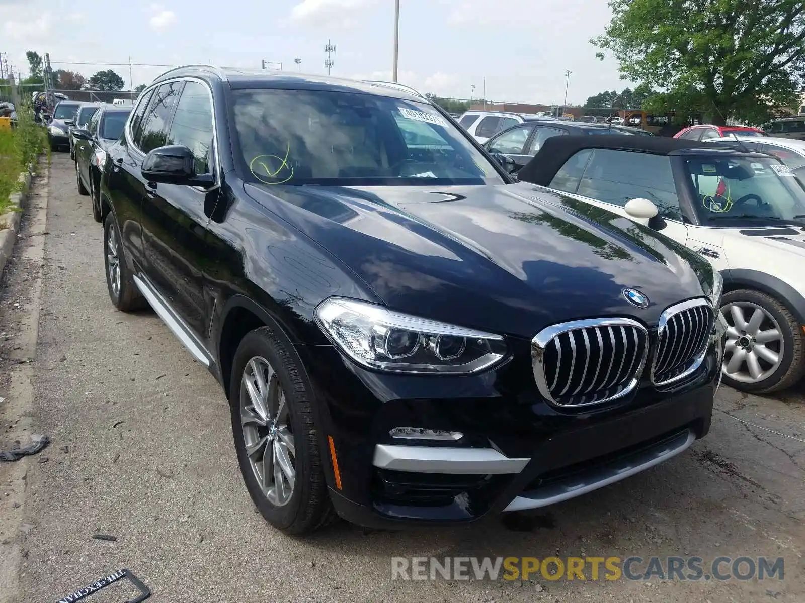 1 Photograph of a damaged car 5UXTR9C59KLP87724 BMW X3 2019