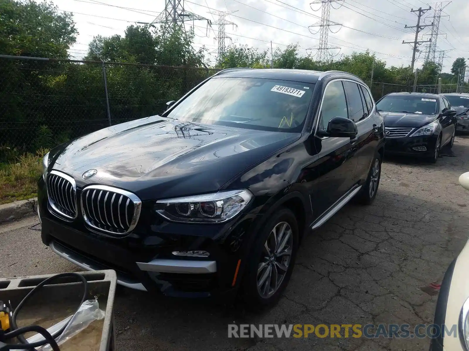 2 Photograph of a damaged car 5UXTR9C59KLP87724 BMW X3 2019