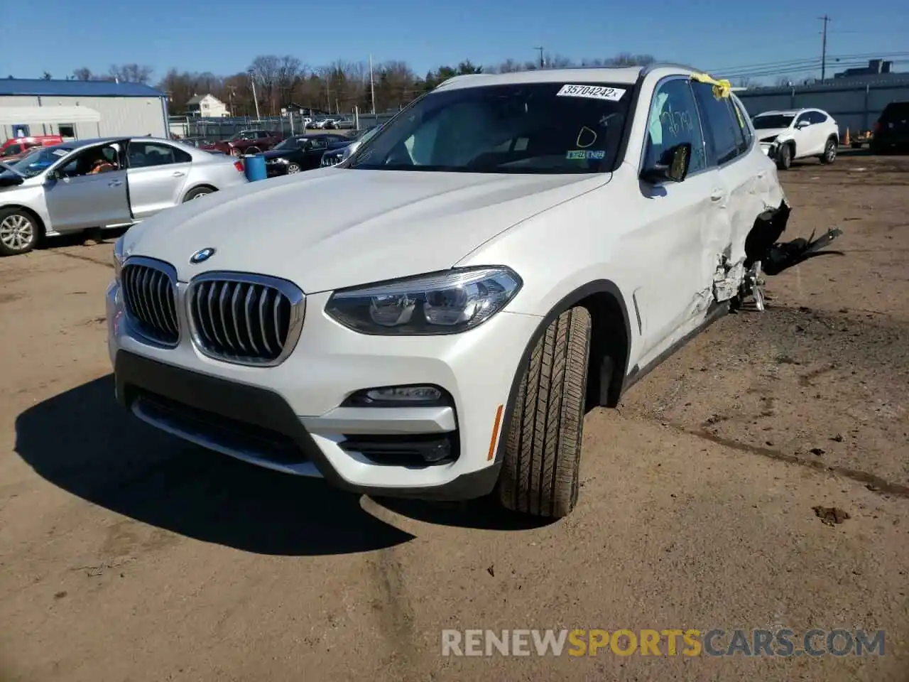 2 Photograph of a damaged car 5UXTR9C59KLP87822 BMW X3 2019