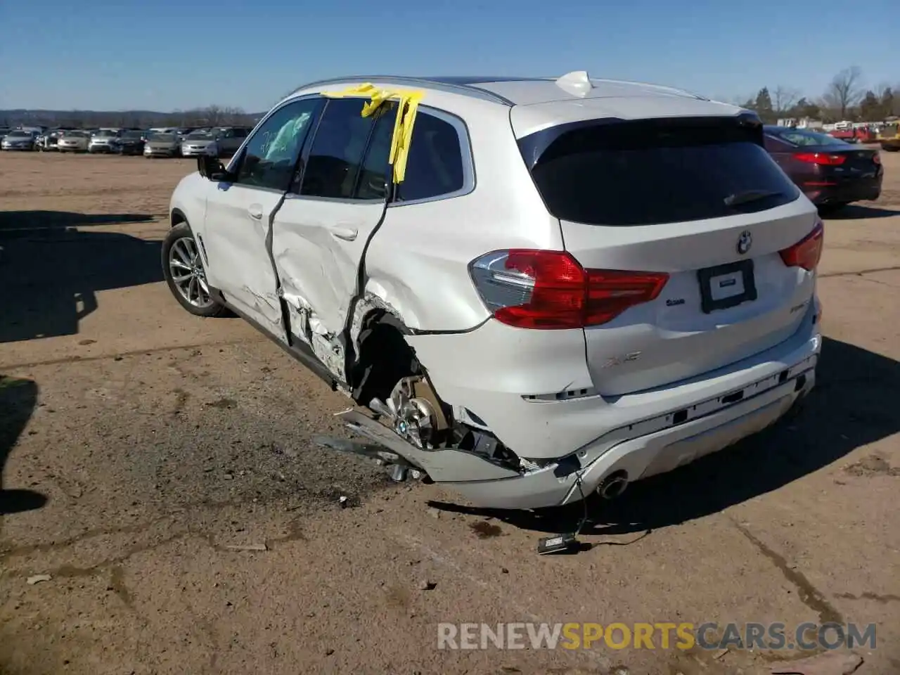 9 Photograph of a damaged car 5UXTR9C59KLP87822 BMW X3 2019