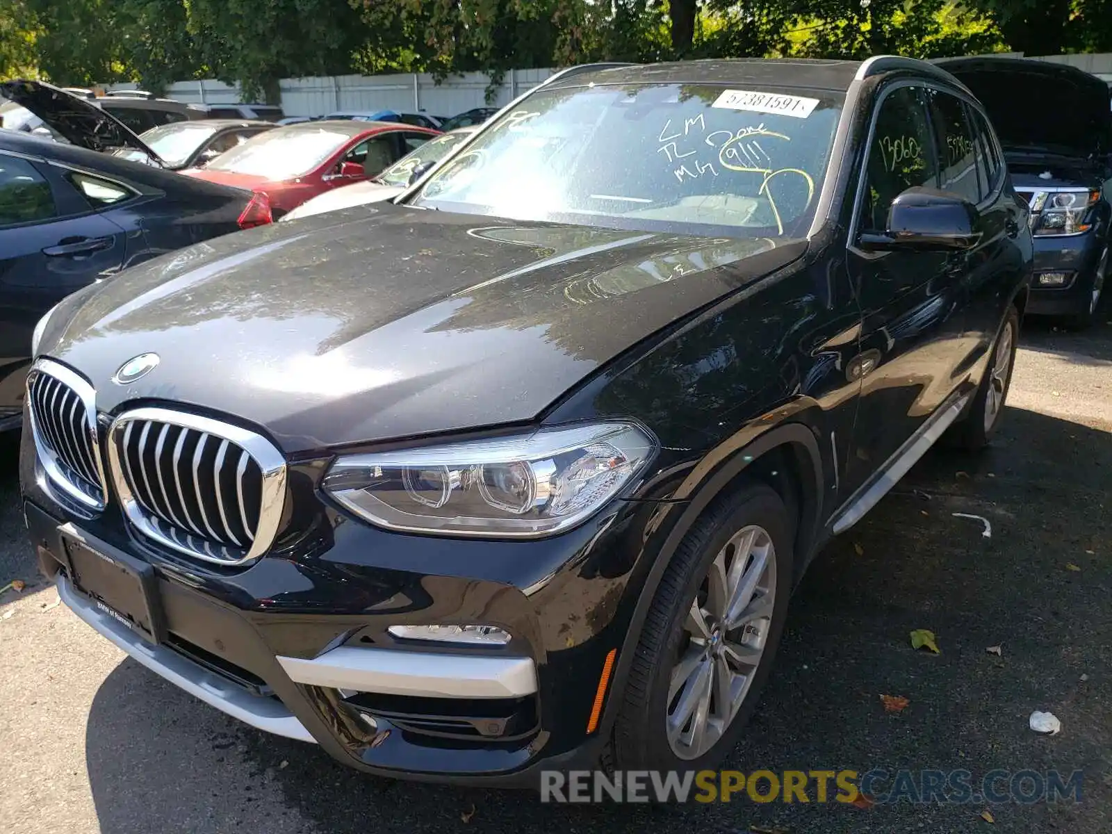 2 Photograph of a damaged car 5UXTR9C59KLP90963 BMW X3 2019