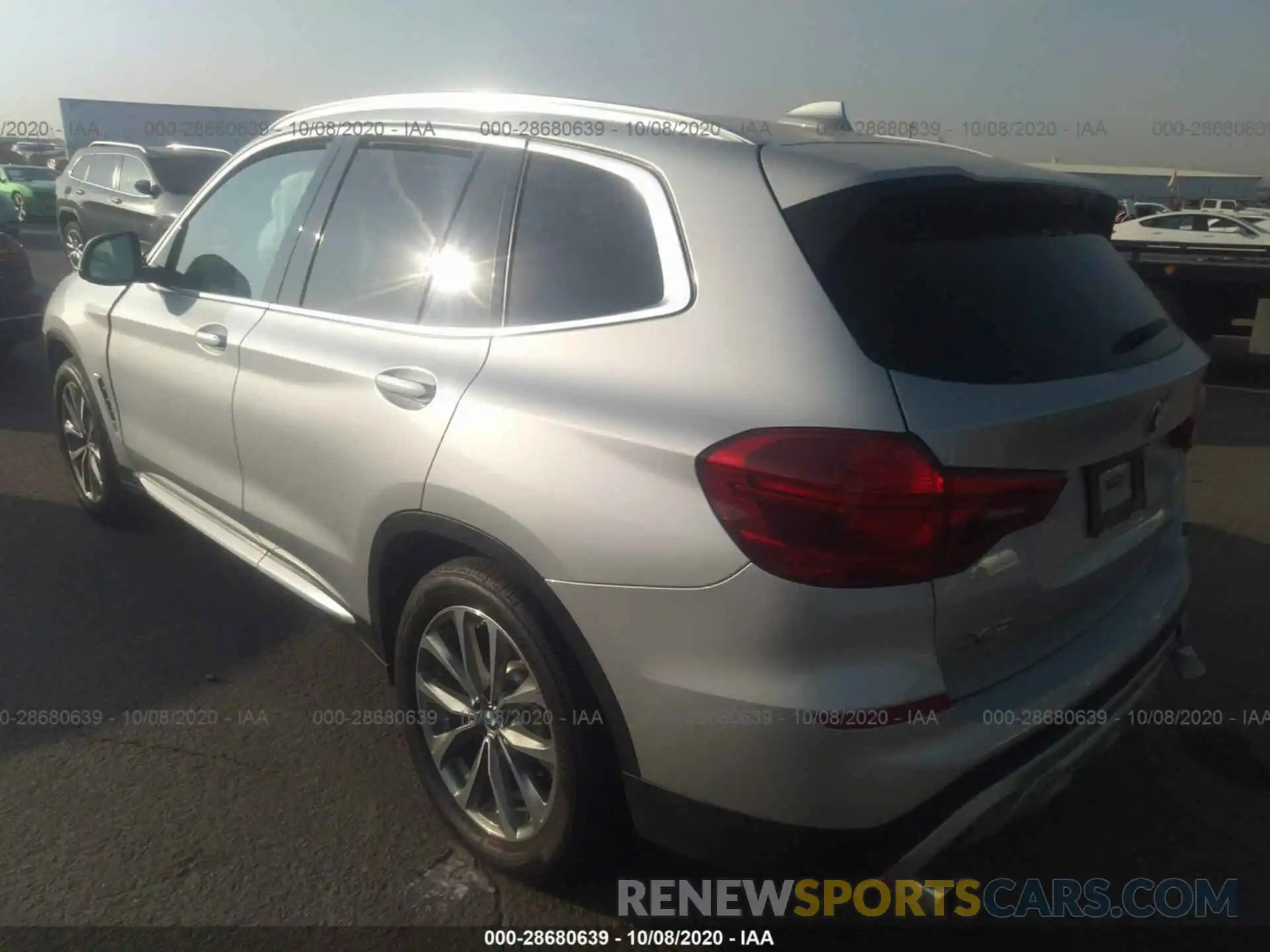 3 Photograph of a damaged car 5UXTR9C59KLP93426 BMW X3 2019