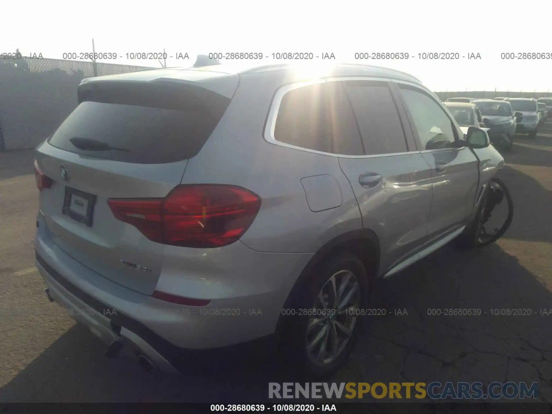 4 Фотография поврежденного автомобиля 5UXTR9C59KLP93426 BMW X3 2019