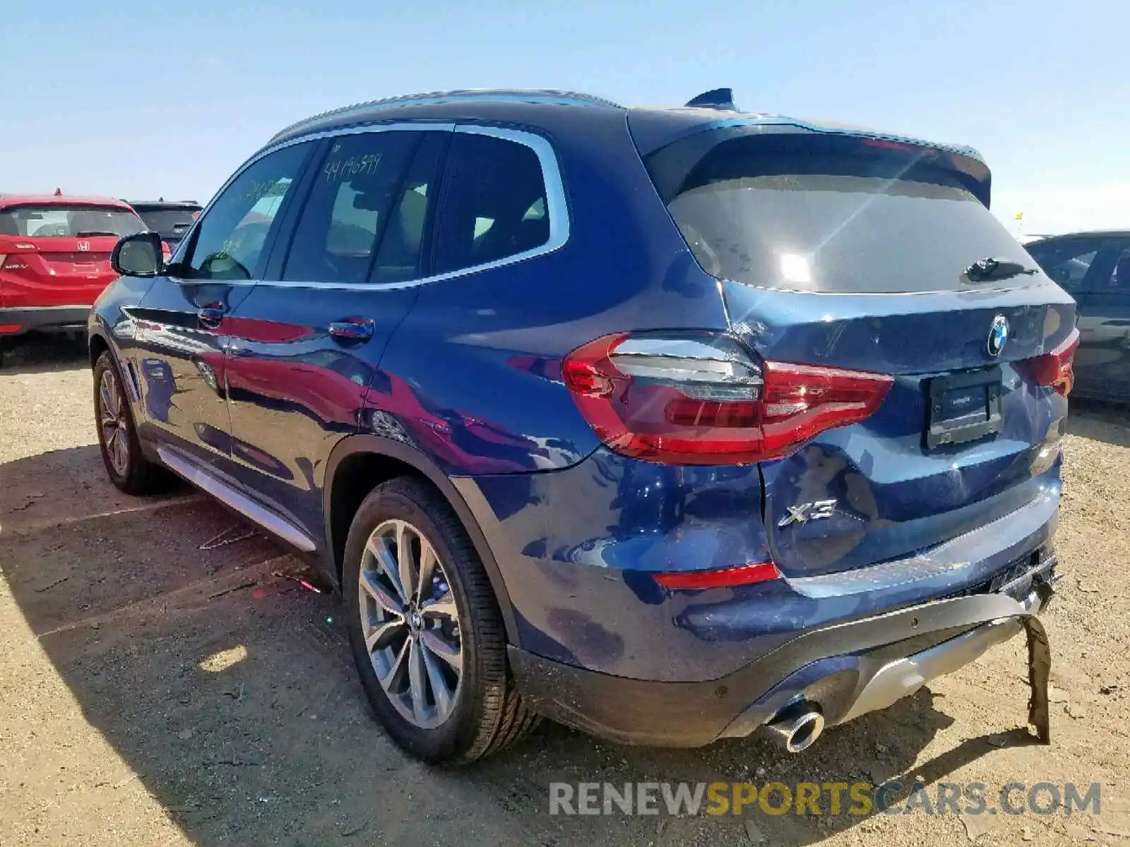 3 Photograph of a damaged car 5UXTR9C59KLP94379 BMW X3 2019