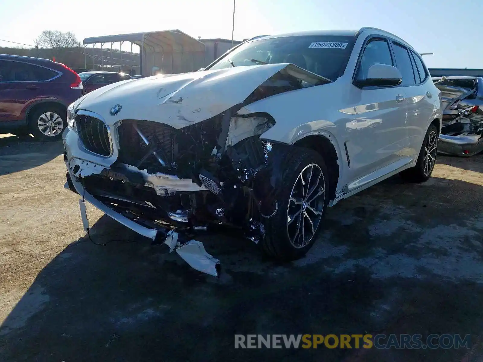 2 Фотография поврежденного автомобиля 5UXTR9C59KLP94818 BMW X3 2019