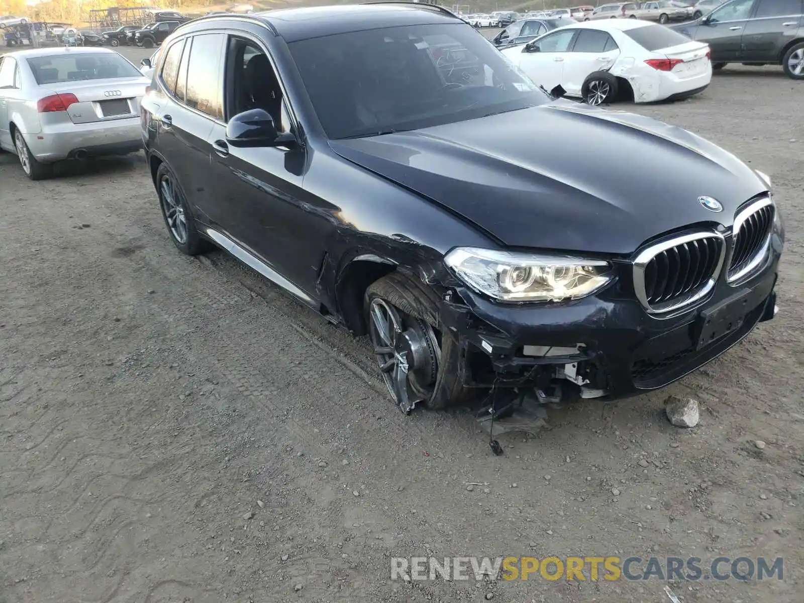 1 Photograph of a damaged car 5UXTR9C59KLP94902 BMW X3 2019