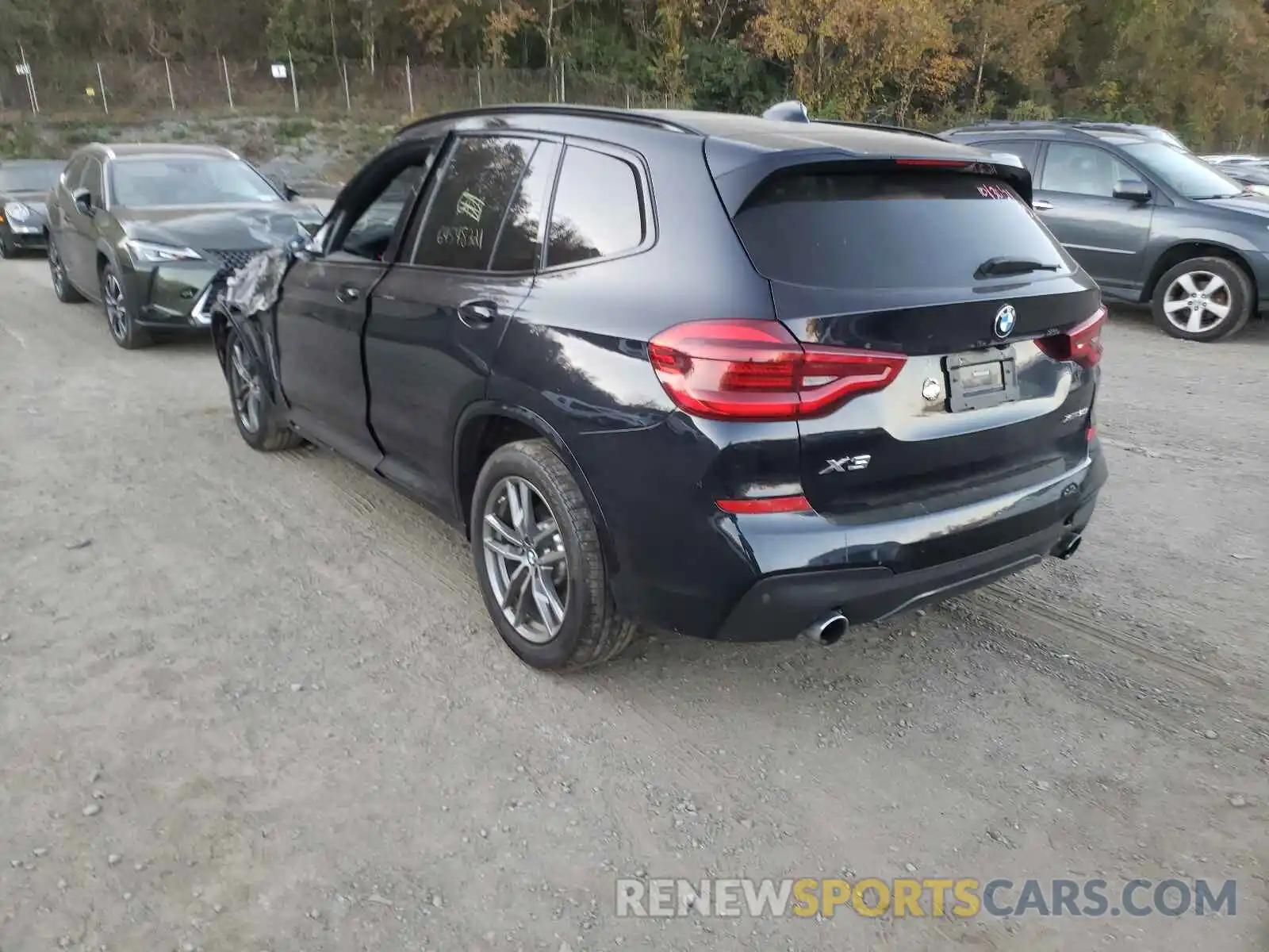 3 Photograph of a damaged car 5UXTR9C59KLP94902 BMW X3 2019