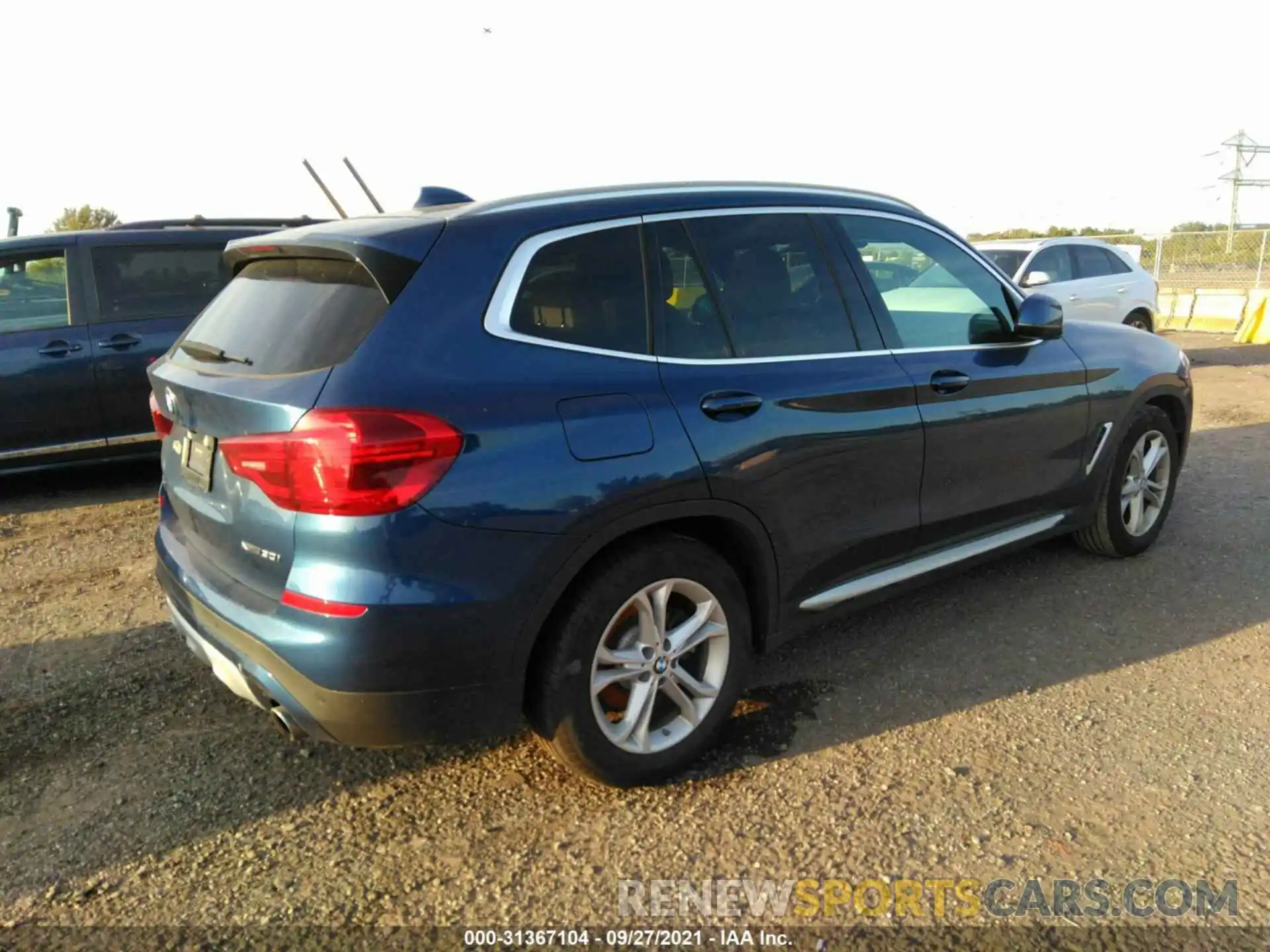 4 Фотография поврежденного автомобиля 5UXTR9C59KLP95077 BMW X3 2019