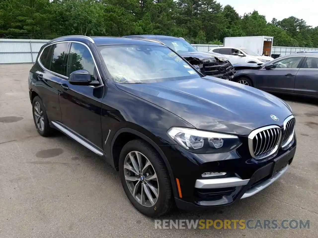 1 Photograph of a damaged car 5UXTR9C59KLP95810 BMW X3 2019