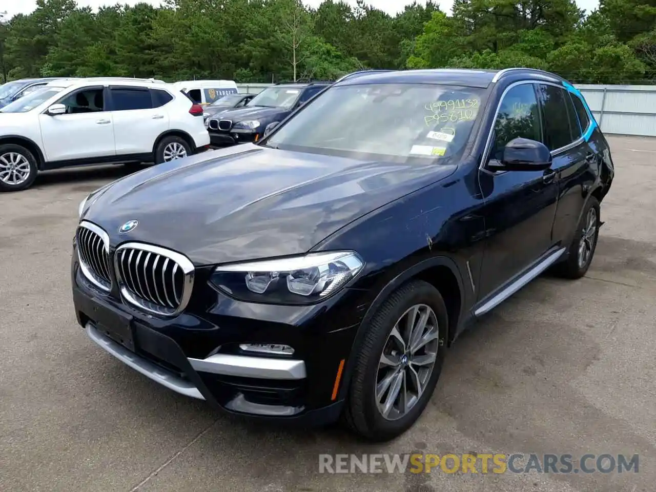 2 Photograph of a damaged car 5UXTR9C59KLP95810 BMW X3 2019