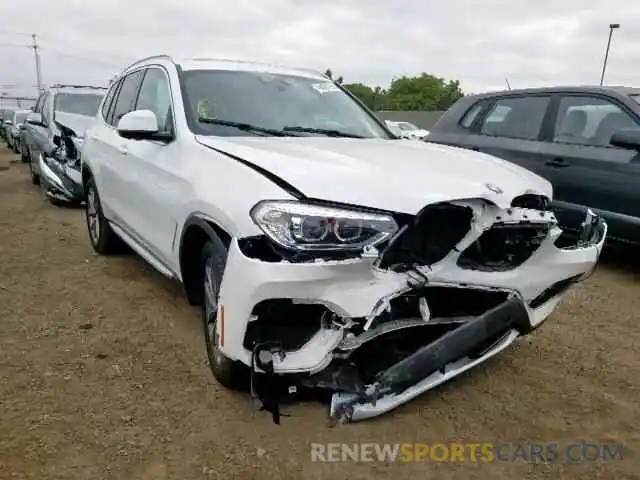 1 Photograph of a damaged car 5UXTR9C59KLP97962 BMW X3 2019