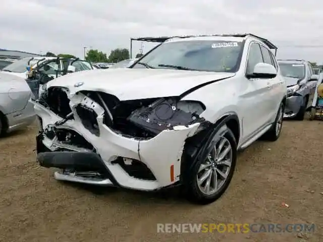 2 Photograph of a damaged car 5UXTR9C59KLP97962 BMW X3 2019