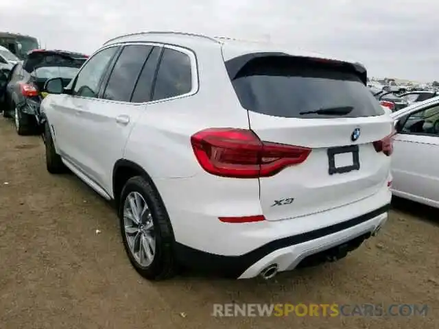 3 Photograph of a damaged car 5UXTR9C59KLP97962 BMW X3 2019