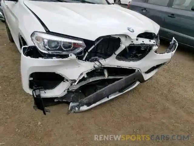 9 Photograph of a damaged car 5UXTR9C59KLP97962 BMW X3 2019