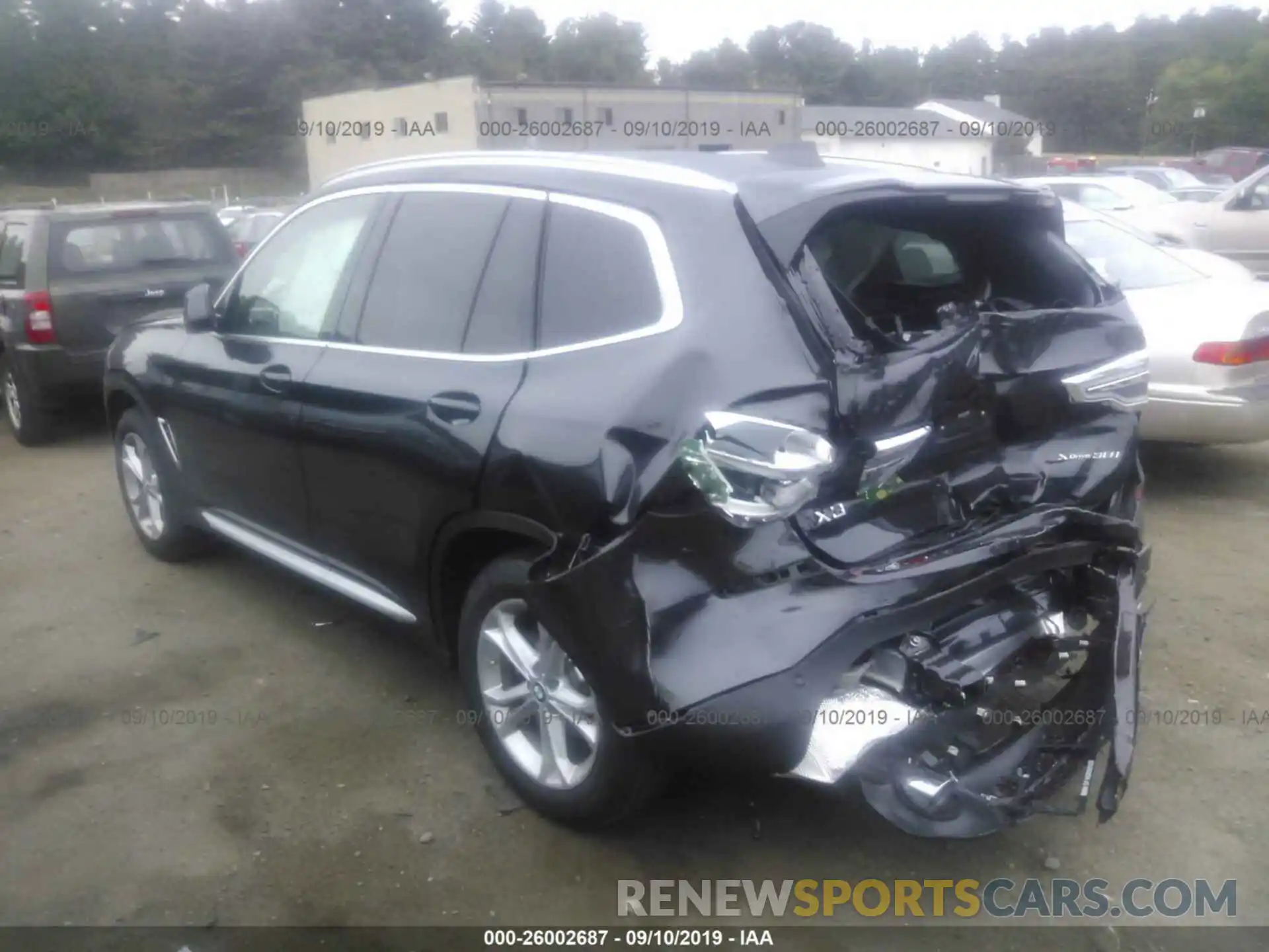 3 Photograph of a damaged car 5UXTR9C59KLR05075 BMW X3 2019