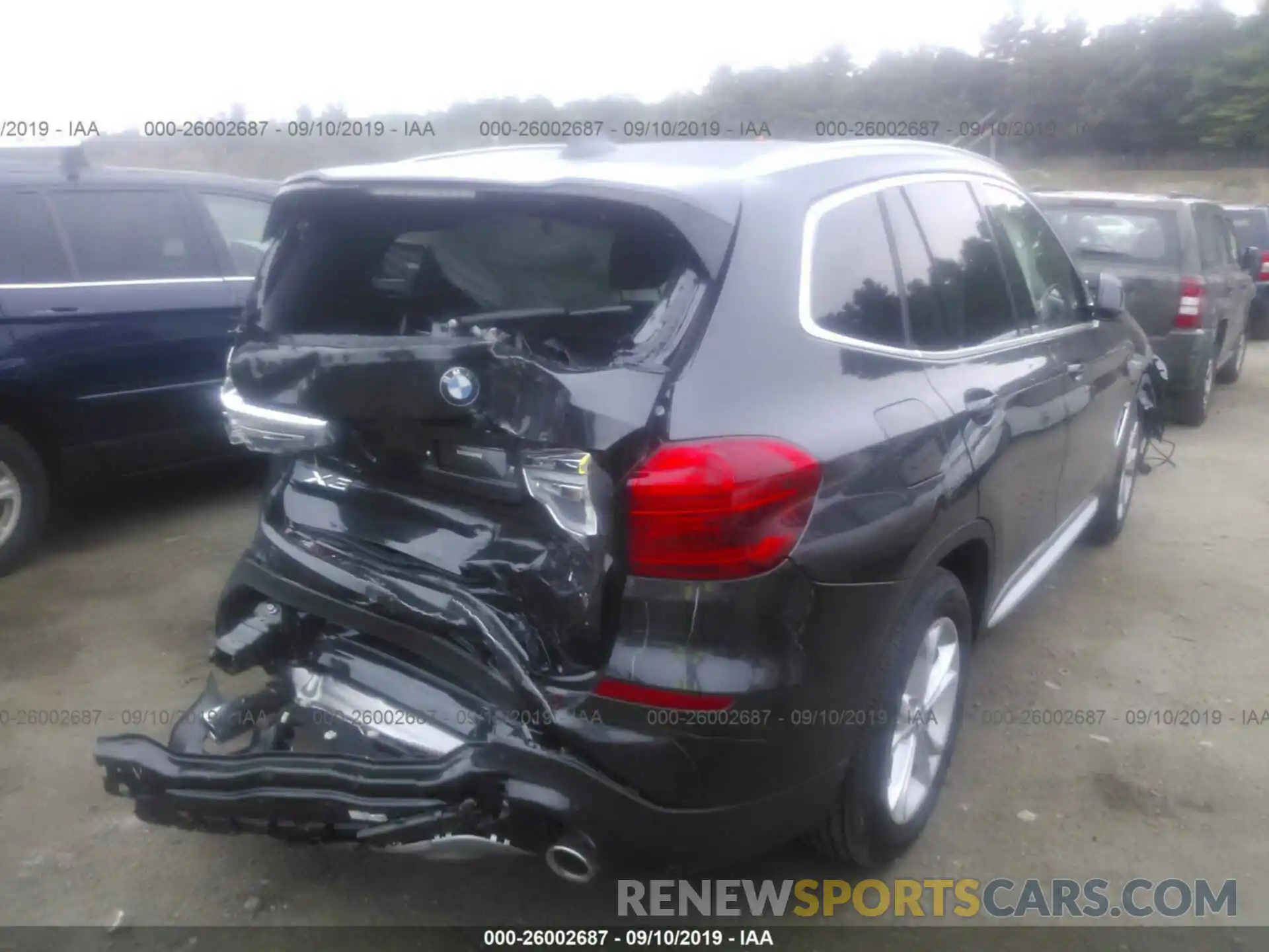 4 Photograph of a damaged car 5UXTR9C59KLR05075 BMW X3 2019