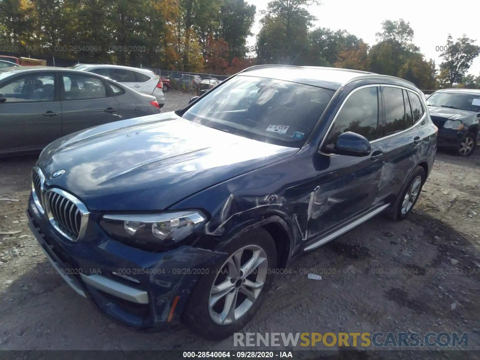 2 Photograph of a damaged car 5UXTR9C59KLR06100 BMW X3 2019