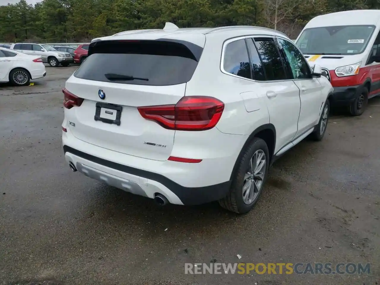 4 Фотография поврежденного автомобиля 5UXTR9C59KLR08204 BMW X3 2019