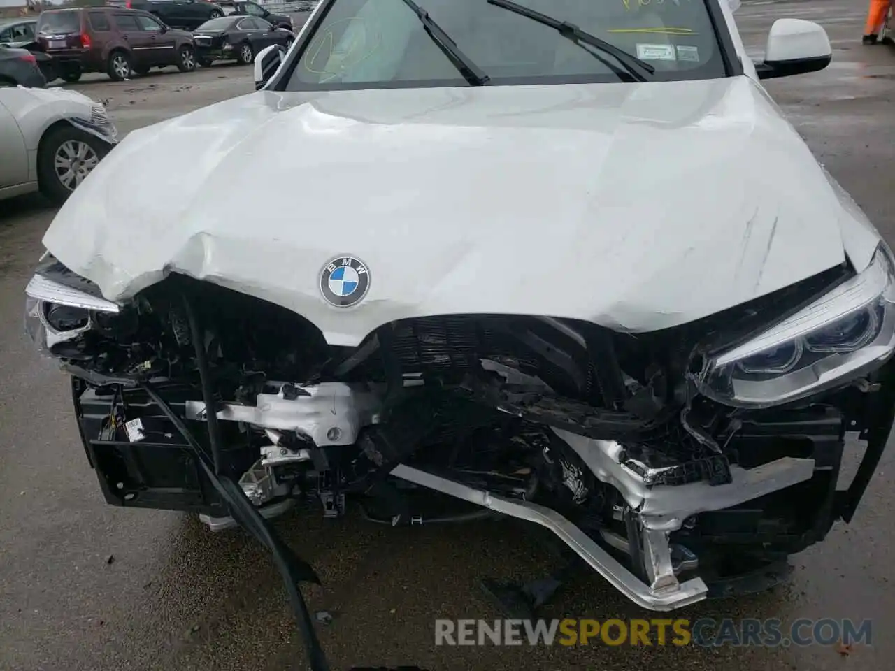 7 Photograph of a damaged car 5UXTR9C59KLR08204 BMW X3 2019