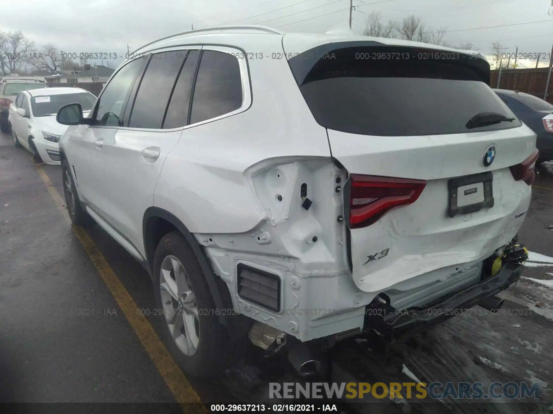 3 Photograph of a damaged car 5UXTR9C59KLR10728 BMW X3 2019