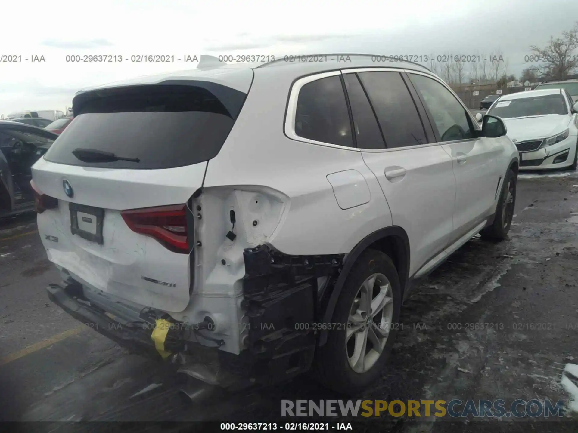 4 Photograph of a damaged car 5UXTR9C59KLR10728 BMW X3 2019