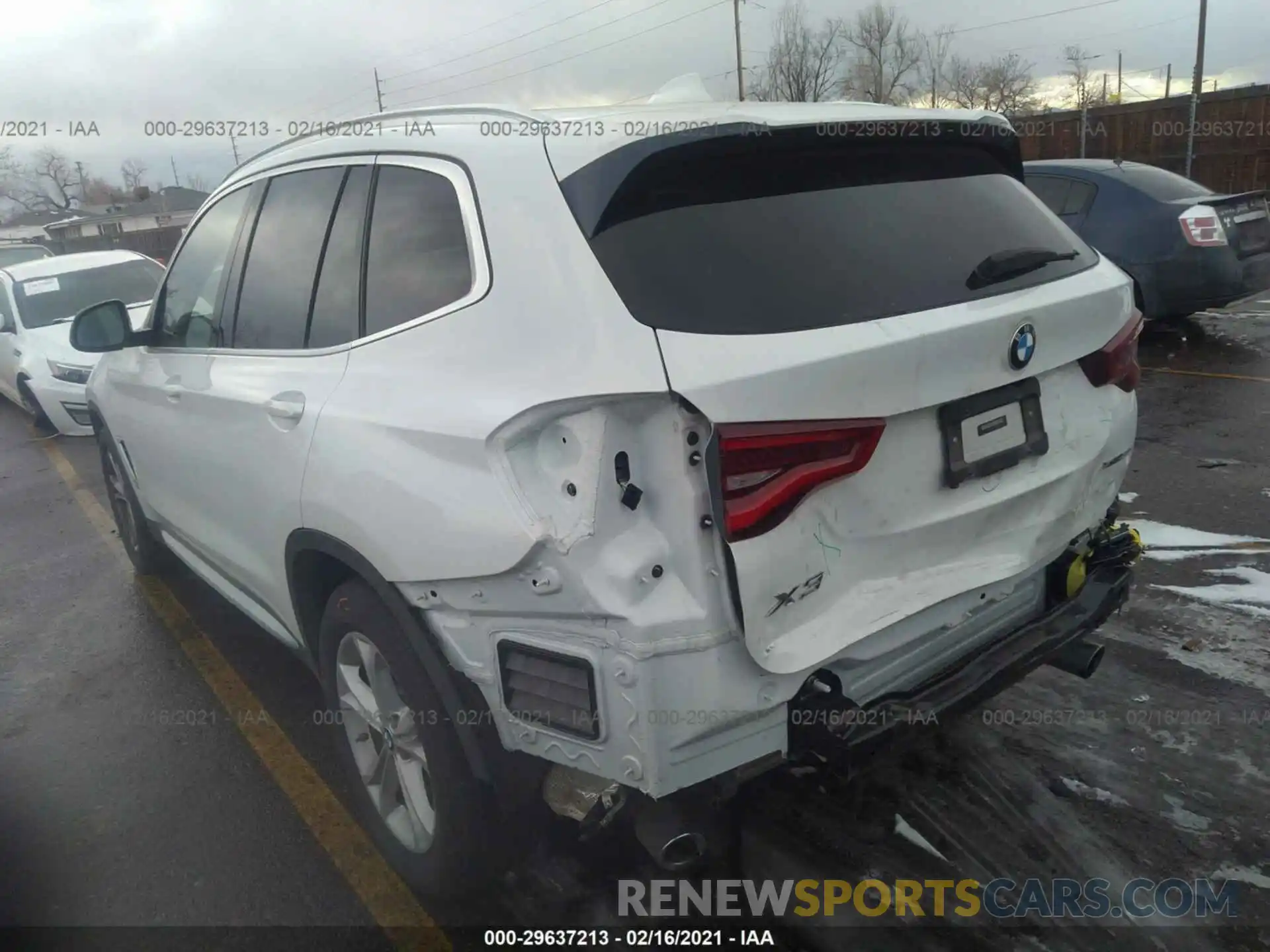 6 Photograph of a damaged car 5UXTR9C59KLR10728 BMW X3 2019