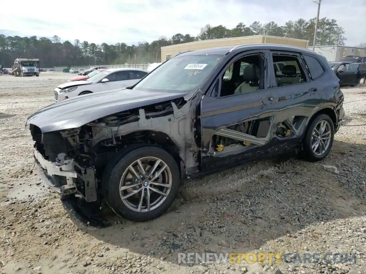 1 Photograph of a damaged car 5UXTR9C59KLR11166 BMW X3 2019