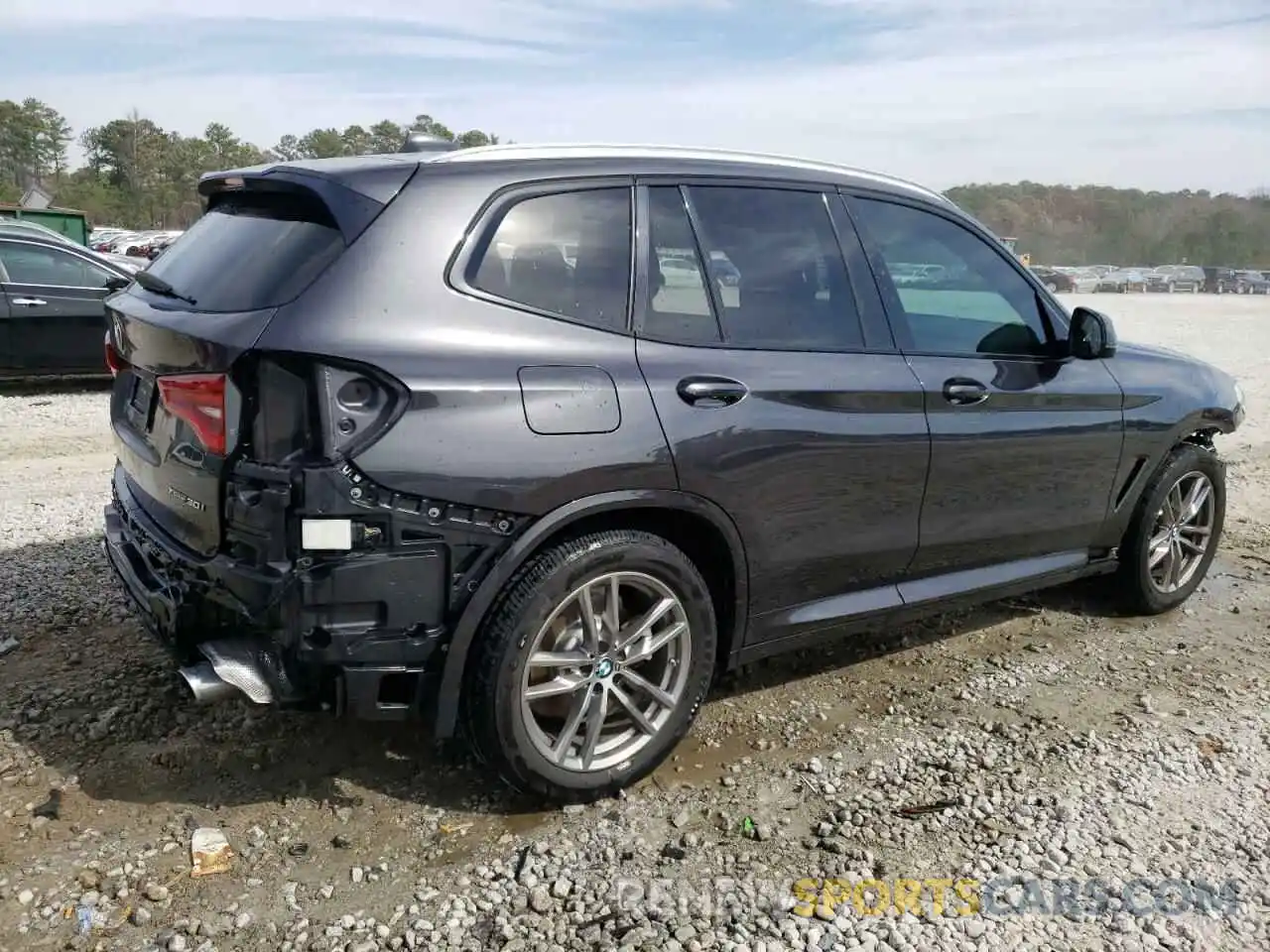 3 Photograph of a damaged car 5UXTR9C59KLR11166 BMW X3 2019